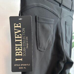 New I Believe By Scuba Collection–Ladies Pants